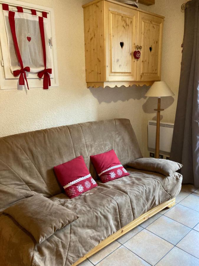 Appartement Dans Chalet Typiquement Savoyard Au Pied Des Pistes Ла-Норма Экстерьер фото